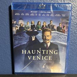 A Haunting in Venice Blu-ray Dvd + Digital Code | Brand New Sealed