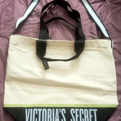 NWT Victoria's Secret Cooler Canvas Tote