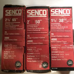 Senco 2 1/2 2 1 1/2 Finish Nails
