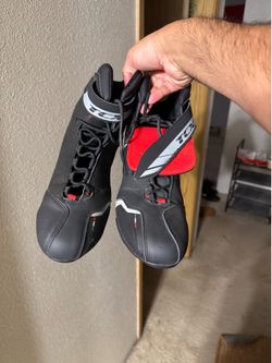 Motorcycle Helmet and Boots