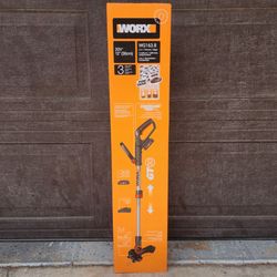 ⭐ NEW Worx Cordless String Trimmer & Lawn Edger Battery and Charger Included