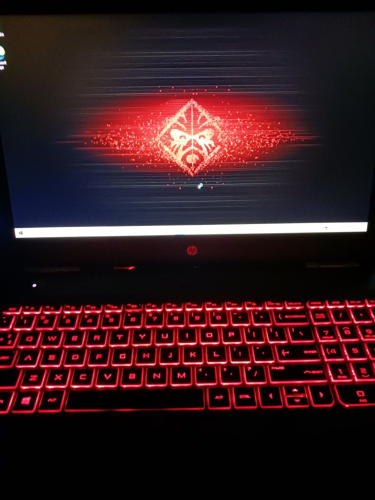 HP Omen 16" Gaming Laptop Intel Core i7 CPU 16 GB RAM 128 GB SSD + 1000 GB HD Nvidia GTX 1050 GPU 1080P LCD Webcam Windows 11 64 Bit