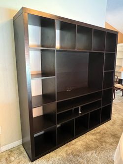 IKEA Expedit TV entertainment center