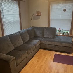 Sectional with pull out Queen Bed 