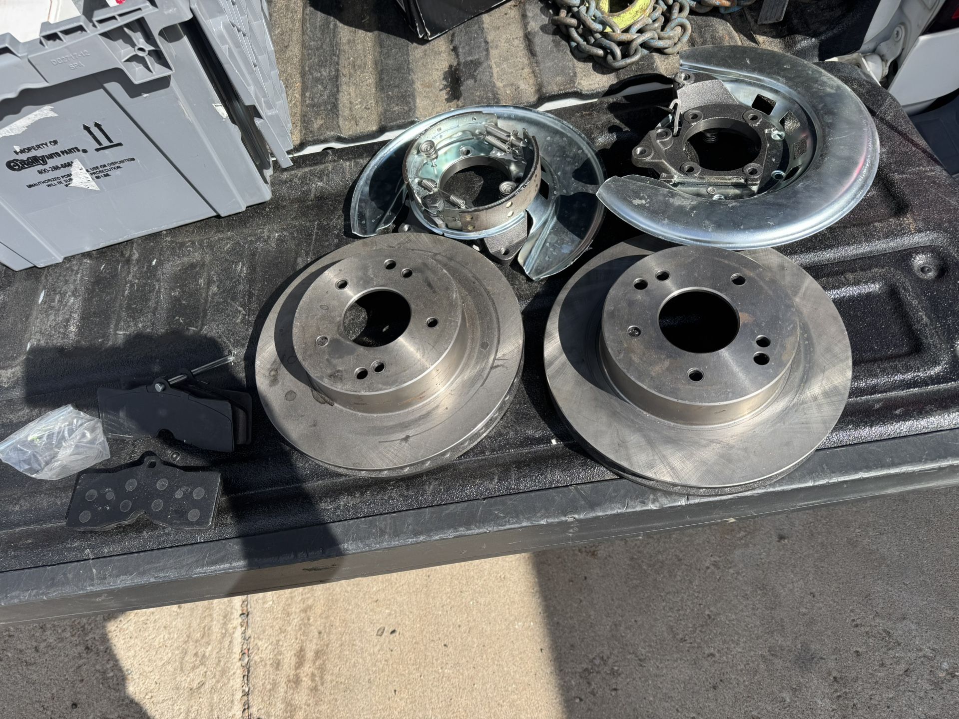 Corvette Rear Rotors And Brake Pads