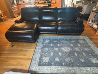 Leather reclines couches