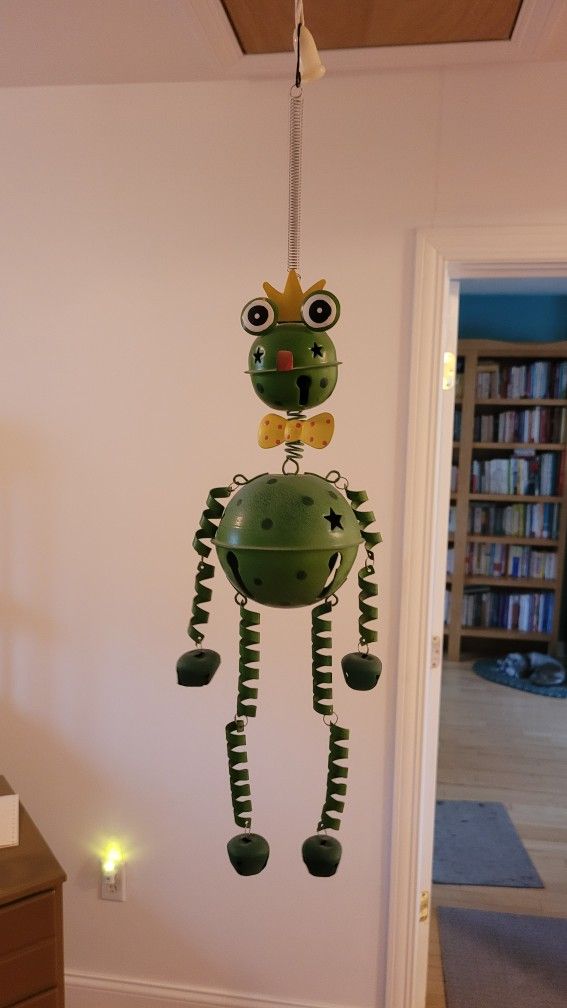 ๐ธ FROG ON A SPRING