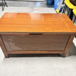Wood Storage Chest / Blanket Chest 