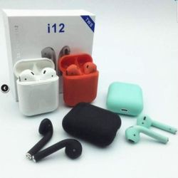 Many Fratures!Wireless Bluetooth Earbuds White, Green, Black Or Red