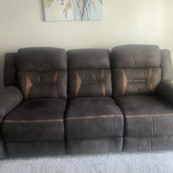 Electric Reclining Sofa 