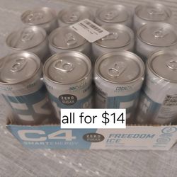 C4 energy drinks - 12 pack