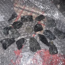 Raw Black Tourmaline Chunks