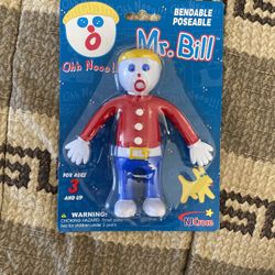 Mr Bill Poseable Doll- NIB