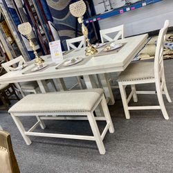 6pc Dinning Table Set $1,299