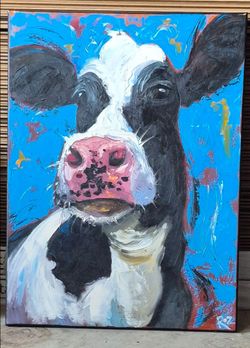 cow 723 painting