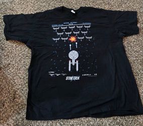 Star Trek Arcade Game Graphic T-shirt 3X