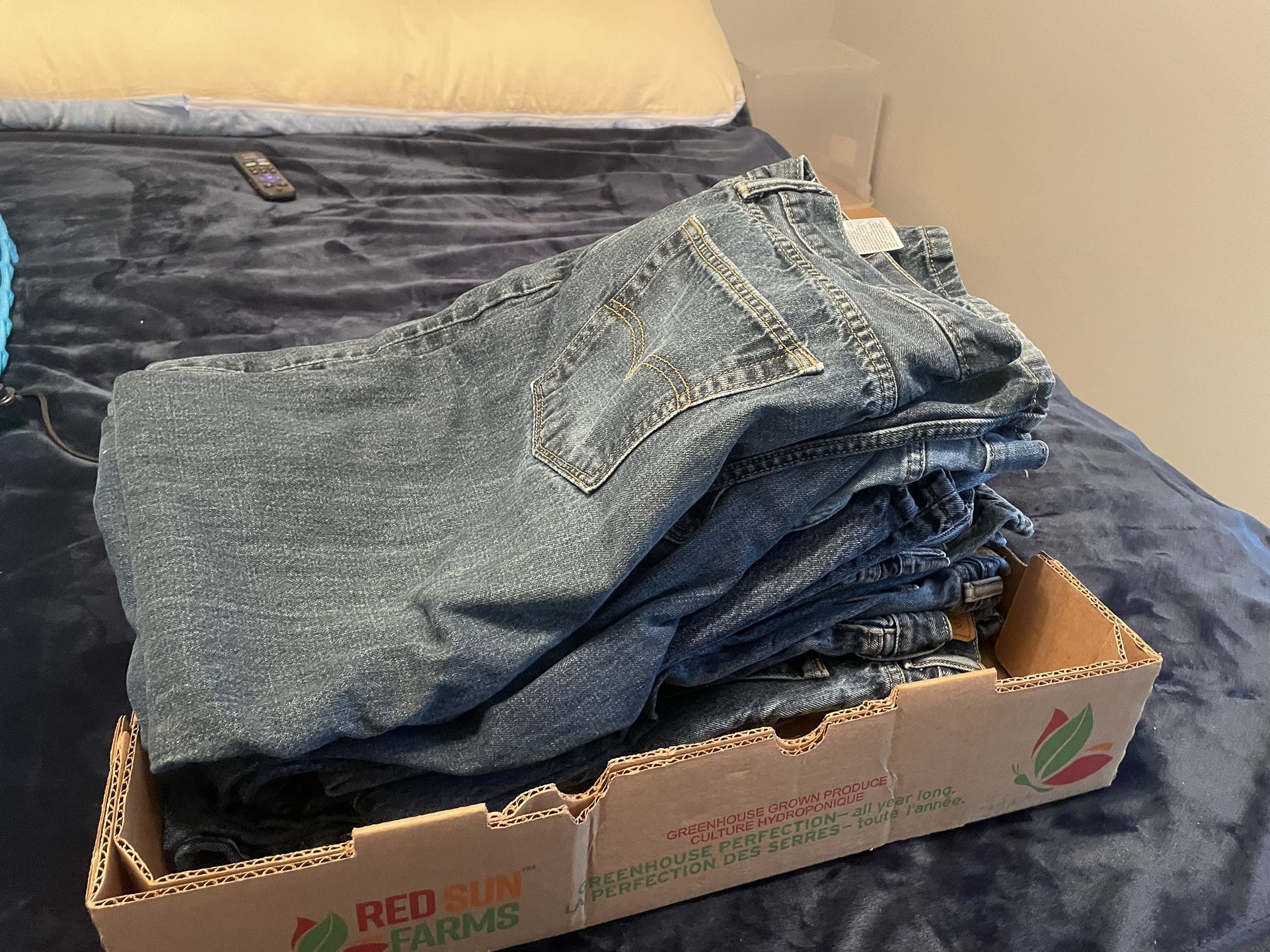 Used Levi’s 36x32. 