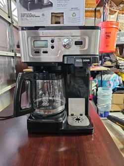 Hamilton Beach Flex Brew 2-Way Programmable Coffee Maker
