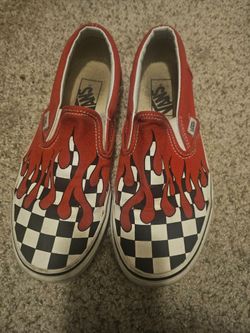 Vans checkered shoes