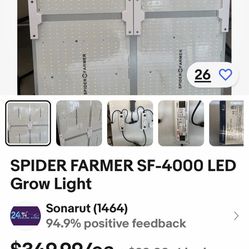 SPIDER FARMER SF-4000 LED Grow Light