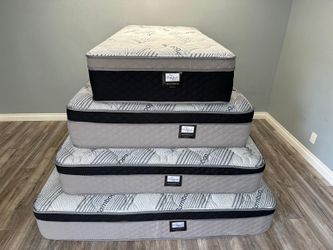 Full Oasis Thermal EuroPillow Top 12inch Mattress