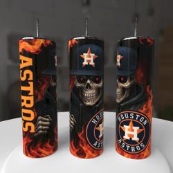 Houston Astros Baseball Tumbler