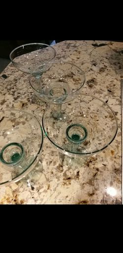 4 Margarita glasses