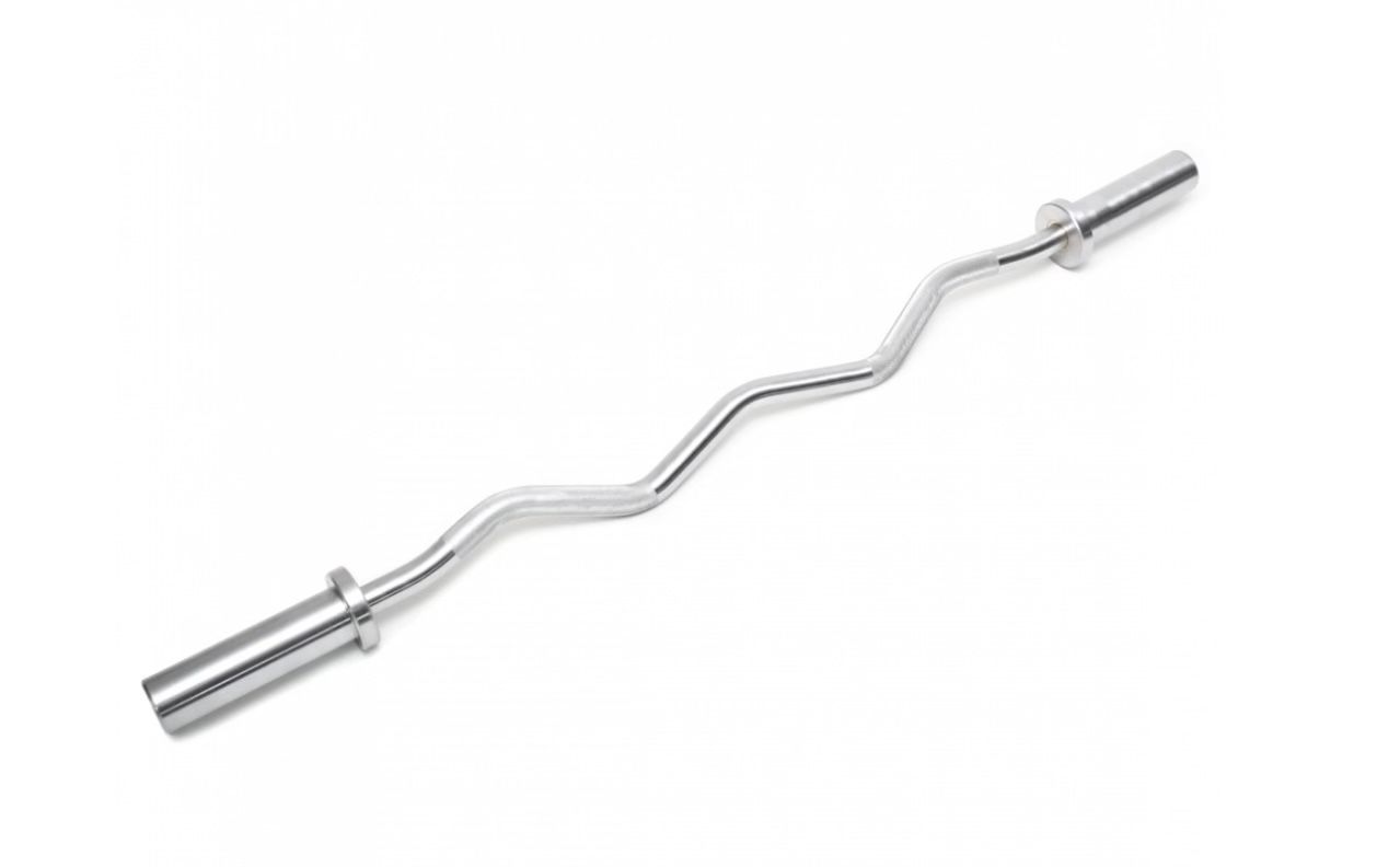 New curl bar still on the box bar only