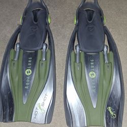 Aqua Lung HotShot Open Heel Scuba Diving Fins