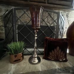 Candle, Pillow & Plant Trio (Knick knacks)