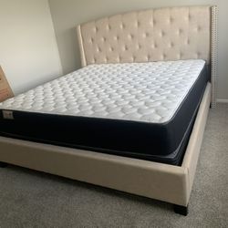 $699 Brand New King Bed Frame With Mattress (Read Description Below)