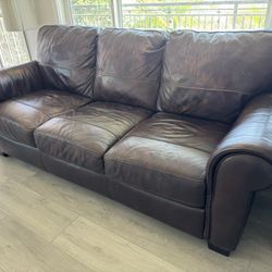 Leather Couch