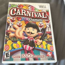 Nintendo Wii Carnival Games (Nintendo Wii, 2007) Tested CIB