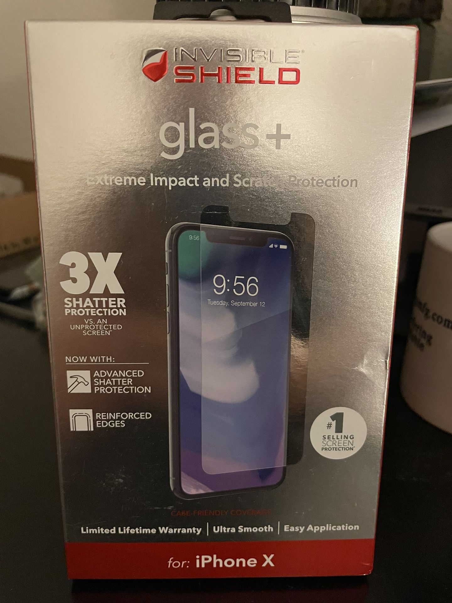 Zagg Invisible Shield For iPhone X 
