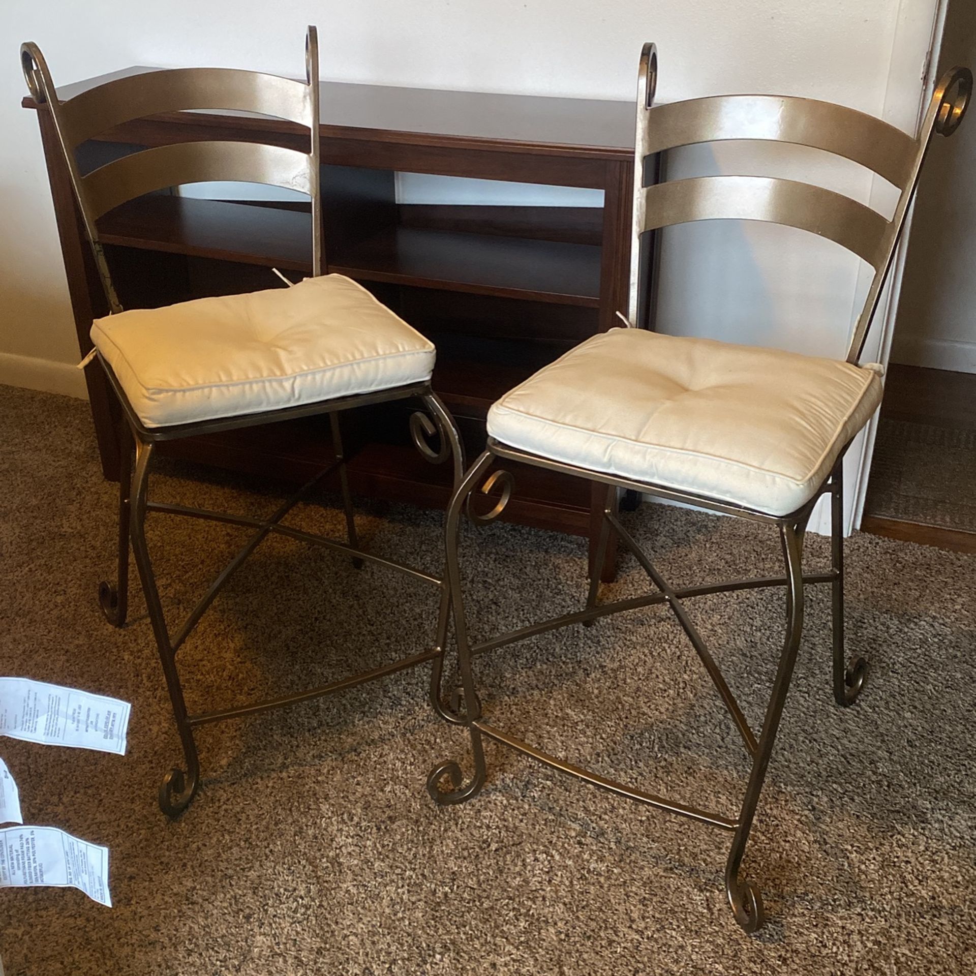 Wrought Iron Barstools Chairs