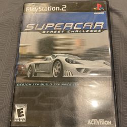 SUPERCAR STREET CHALLENGE PS2