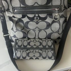 Coach Bag and Coach Wallet 