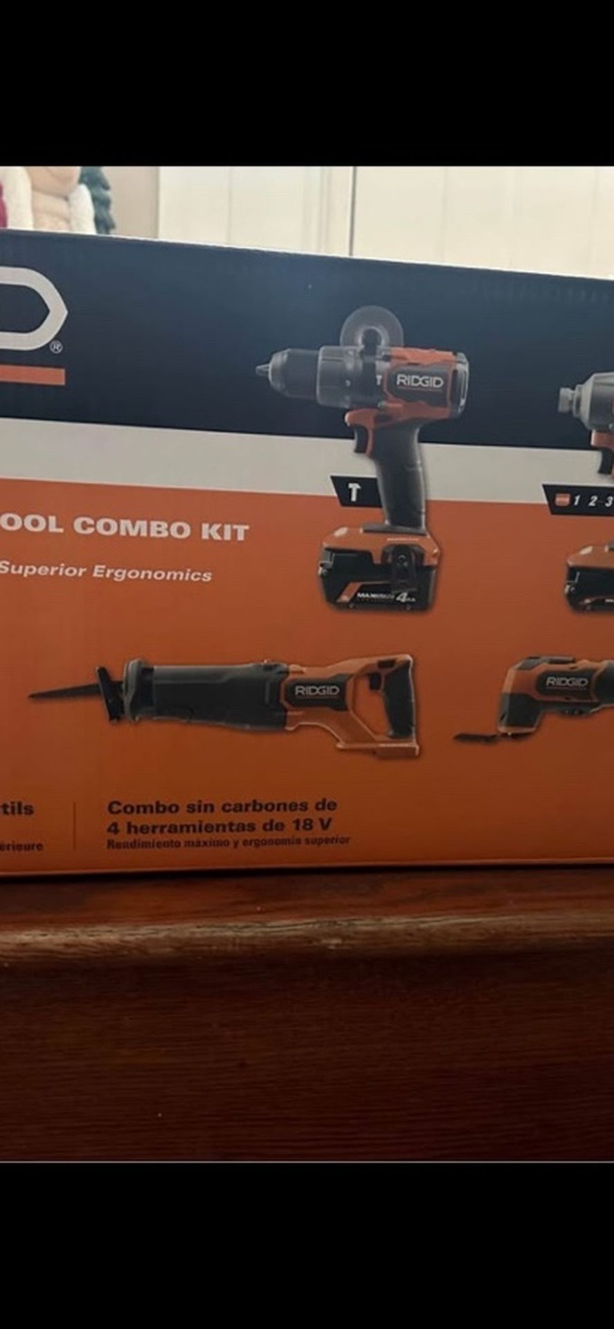 Ridgid 4 Tool Combo Brand New