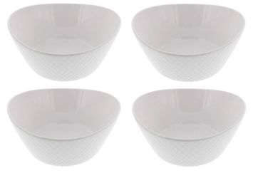 Porcelain Serving Bowls (4) New 