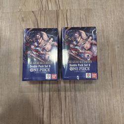 ONE PIECE TCG OP-14 The Azure Sea’s Seven-DP-09-Double Pack Set 
