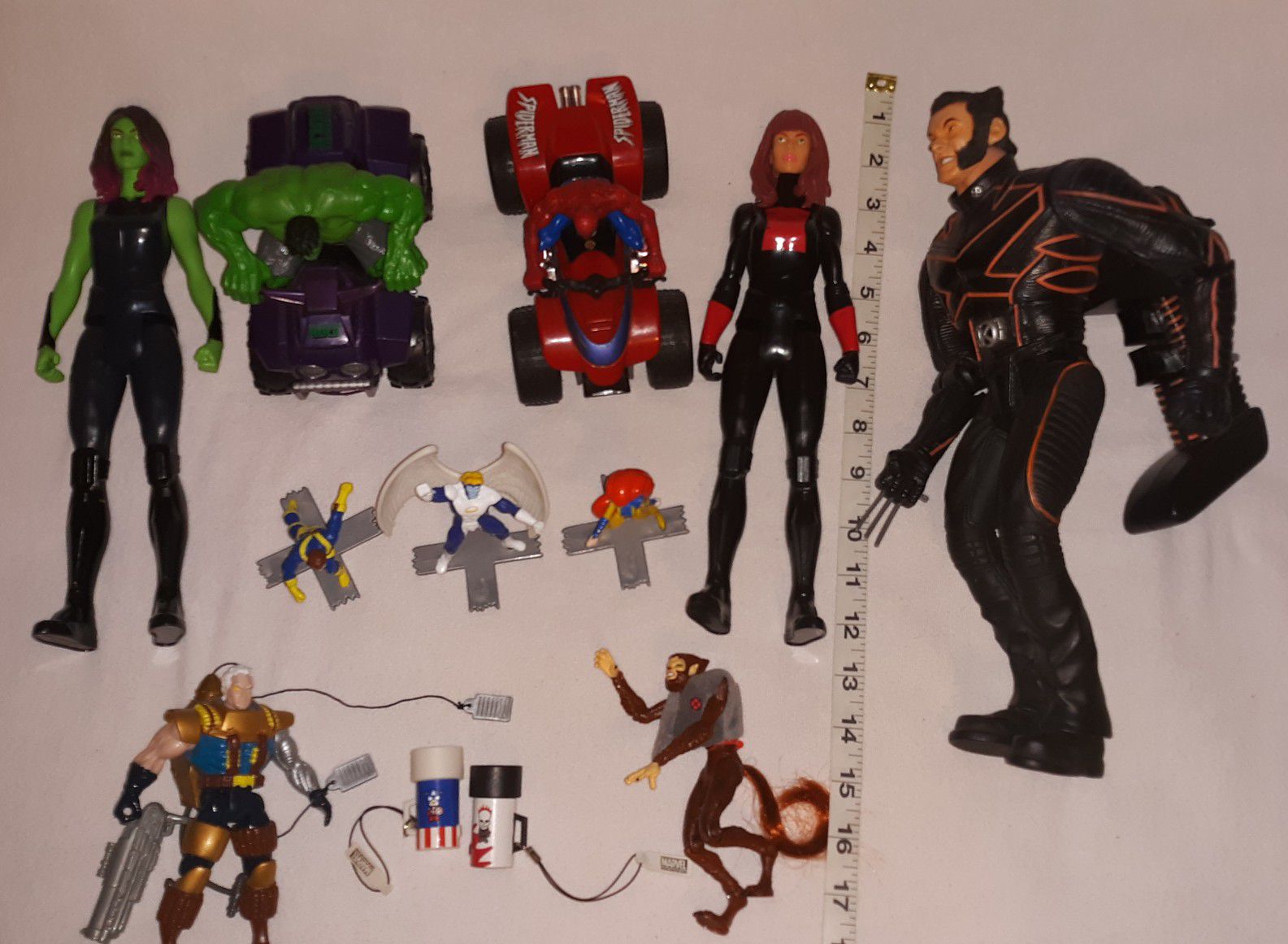 Marvel figure lot $10 for all pu in Franklin No Holds