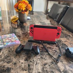 Nintendo Switch - OLED Model: Mario Red Edition