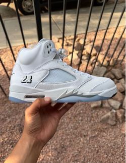 Jordan 5 Retro White Metallic