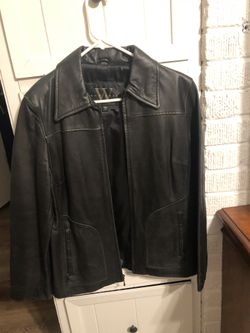 Leather jacket