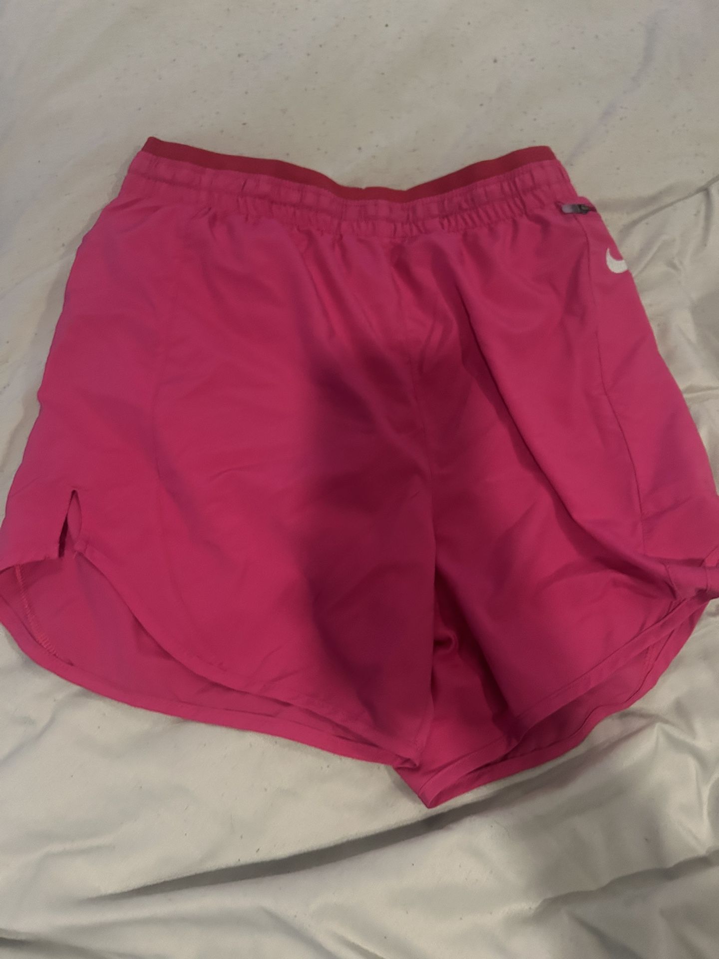Nike pink shorts