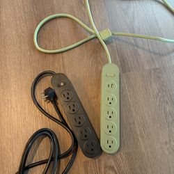 Power Strip Extansion cords (4-outlet with USB/USB-C ports & 5-outlet)