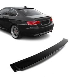 FOR 2007-13 BMW E92 M3 3 SERIES COUPE GLOSSY BLACK REAR WINDOW ROOF SPOILER WING