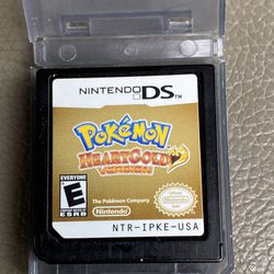 Pokemon Heart Gold Authentic Nintendo Ds