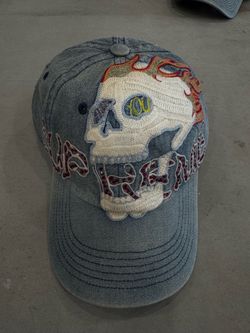 Supreme WFST 6-Panel Blue Denim Hat