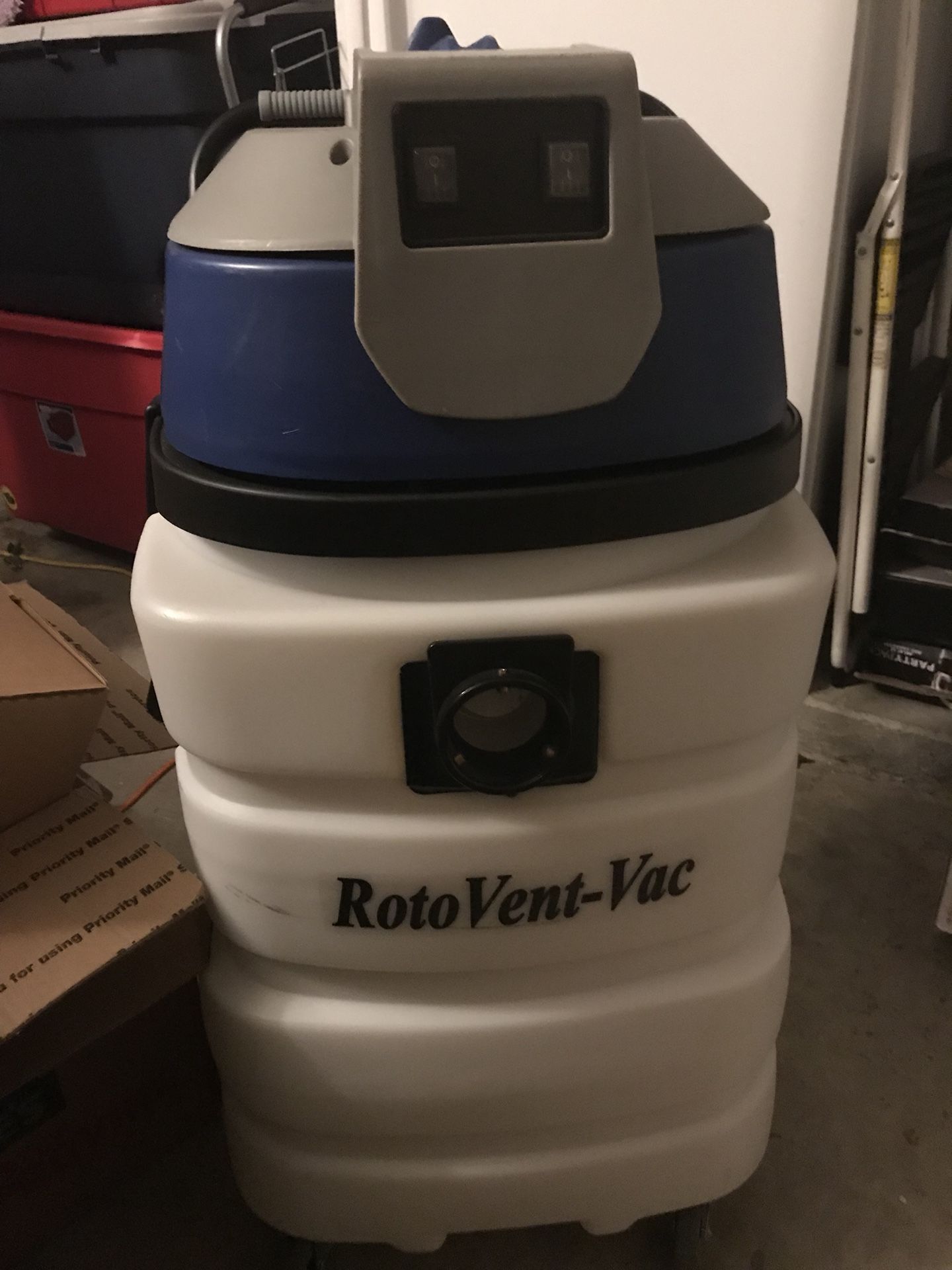 HVAC Roto Vent-Vac Duct cleaning system